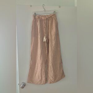 Striped Wide Leg Pants